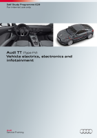 SSP 629 Audi TT  Type FV  Vehicle electrics 